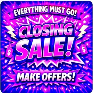 Closet Closing 📦📦📦📦